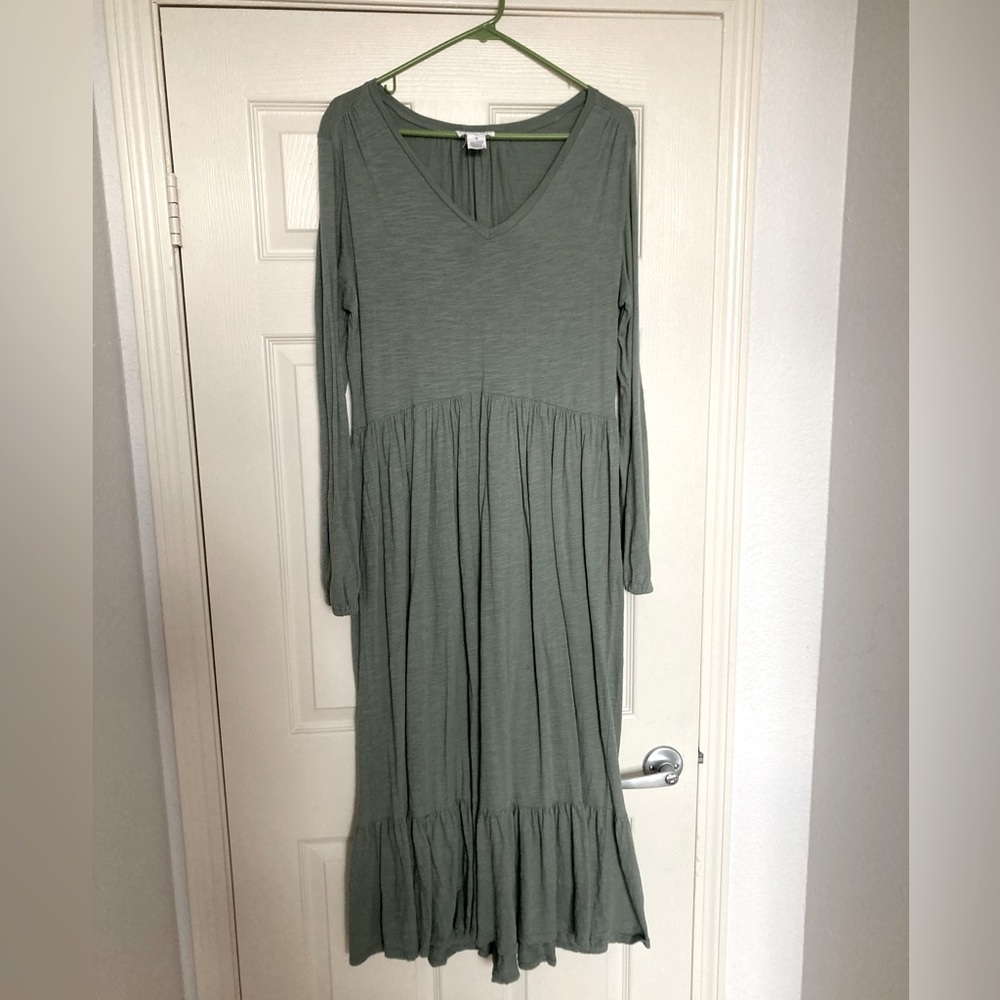 Sage Green boho dress